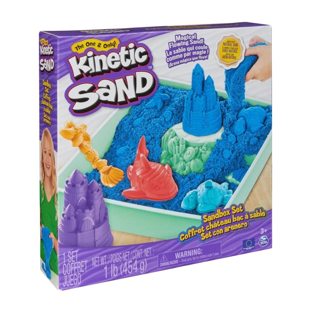 Kinetic Sand Homokozó készlet - kék