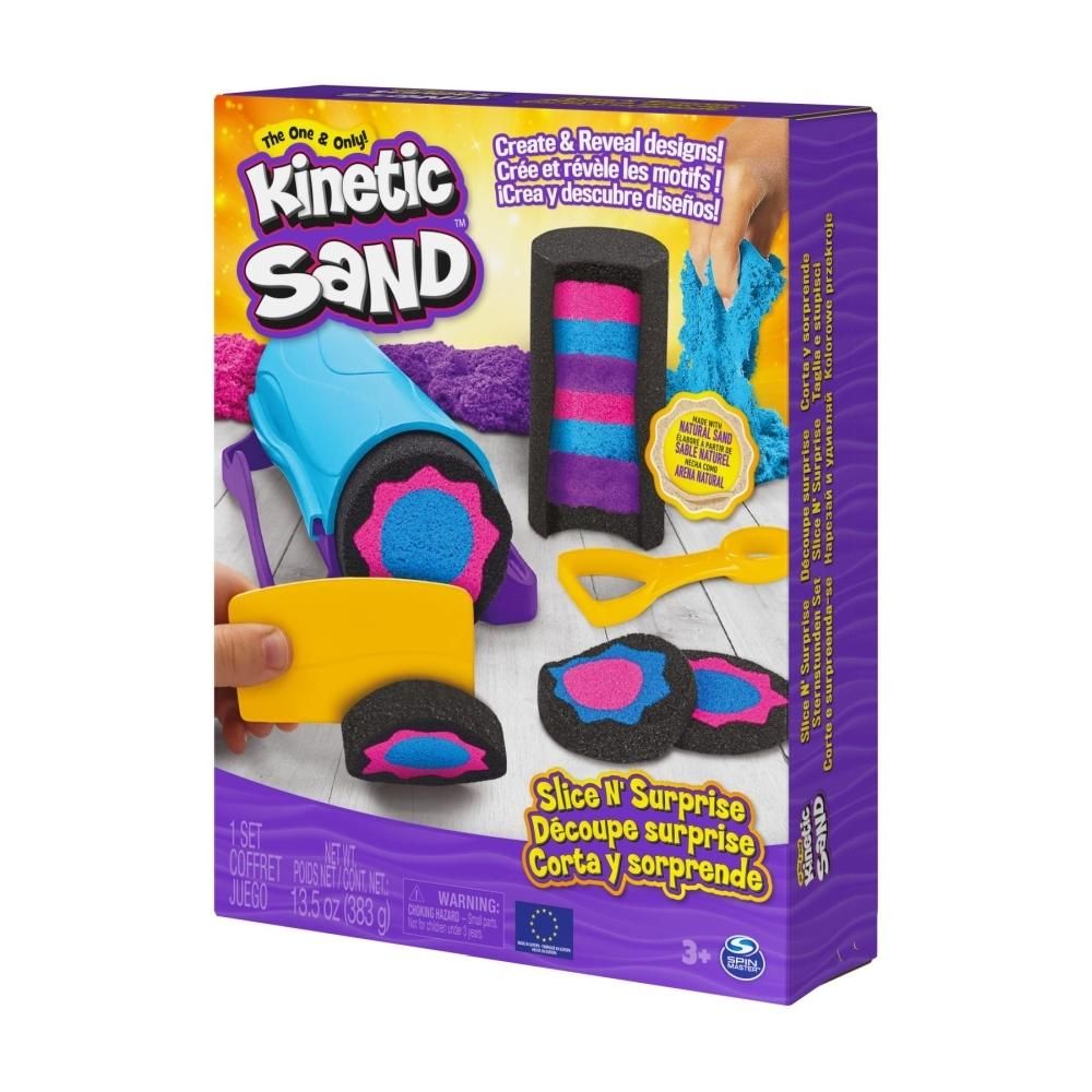 Kinetic Sand Meglepetés szeletelő készlet