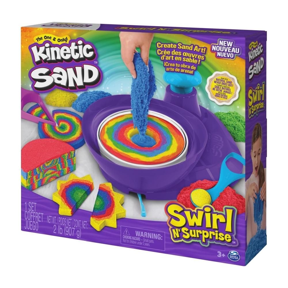 Kinetic Sand Pörgesd meg! készlet