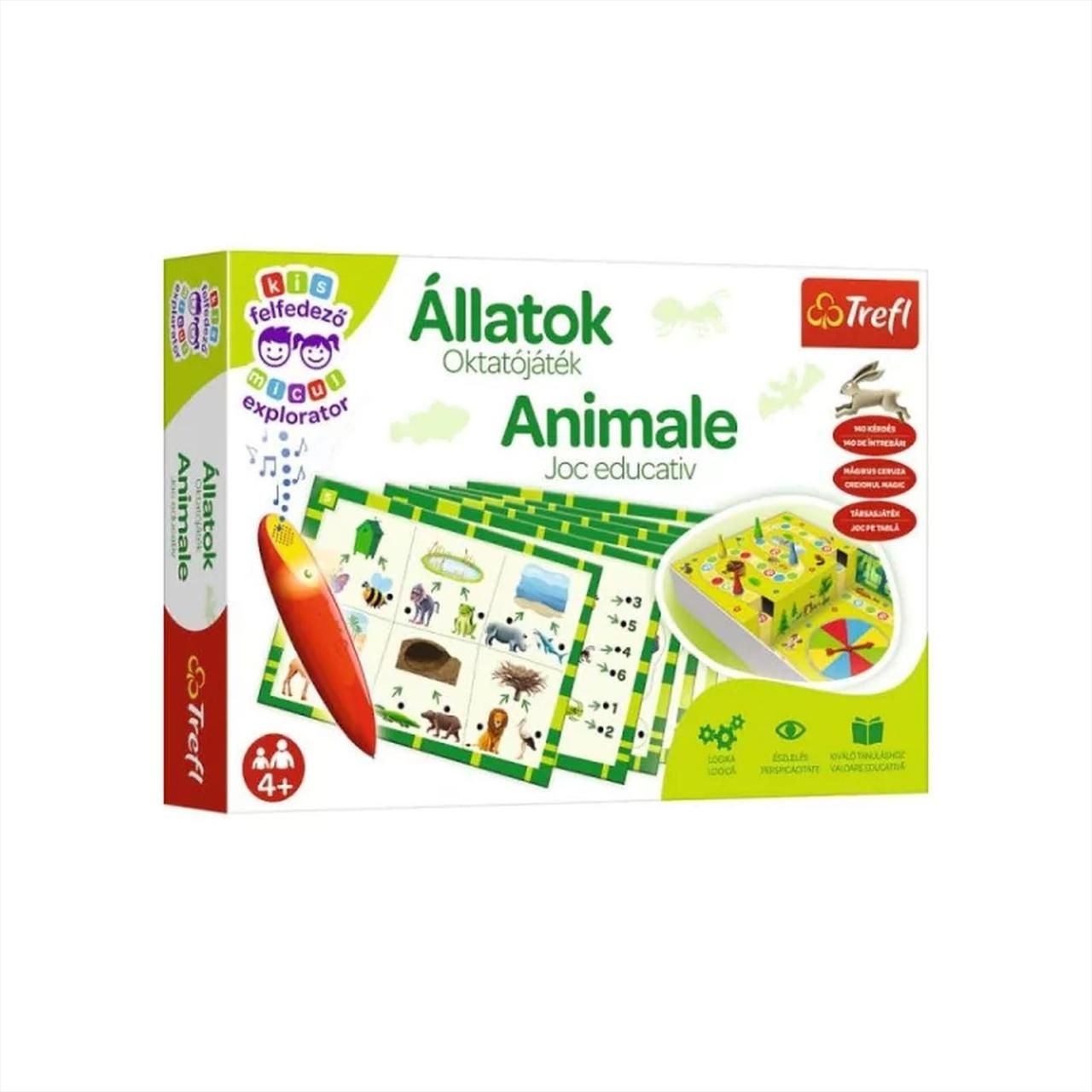 Kis felfedező - Állatok mágikus tollal