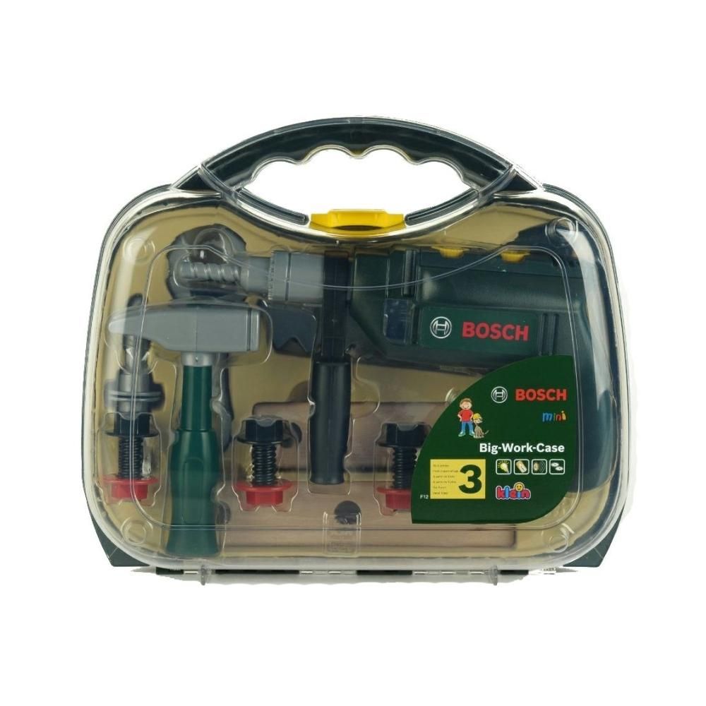 Klein Bosch mini barkácsszett fúrógéppel