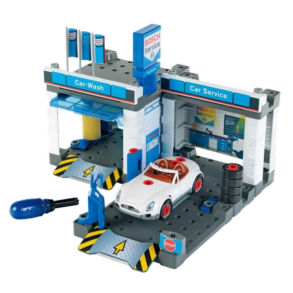 Klein Bosch Service szerelőműhely autómosóval