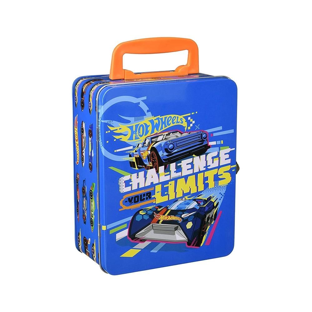 Klein Hot Wheels 18 férőhelyes autótároló fémdoboz