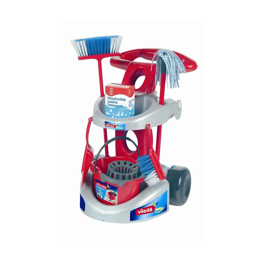 Klein Vileda takarítókészlet kiskocsin