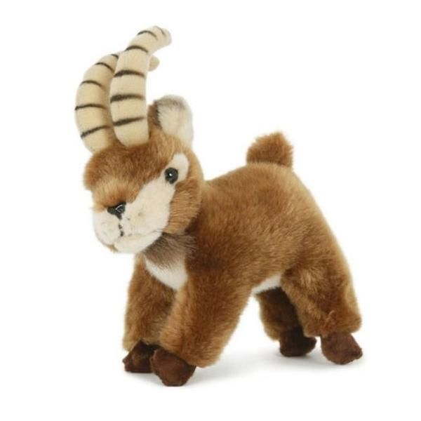 Kőszáli kecske plüss 18 cm