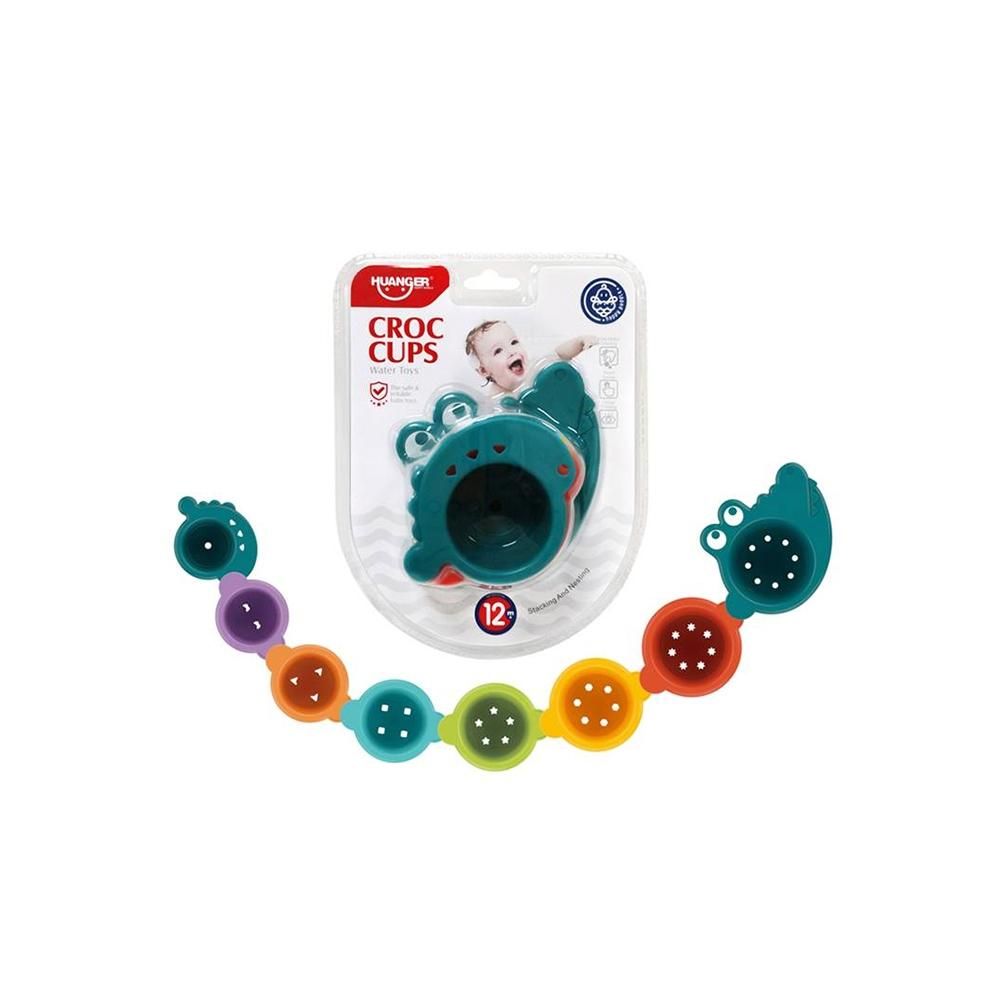 Krokodilos vízi játékpoharak