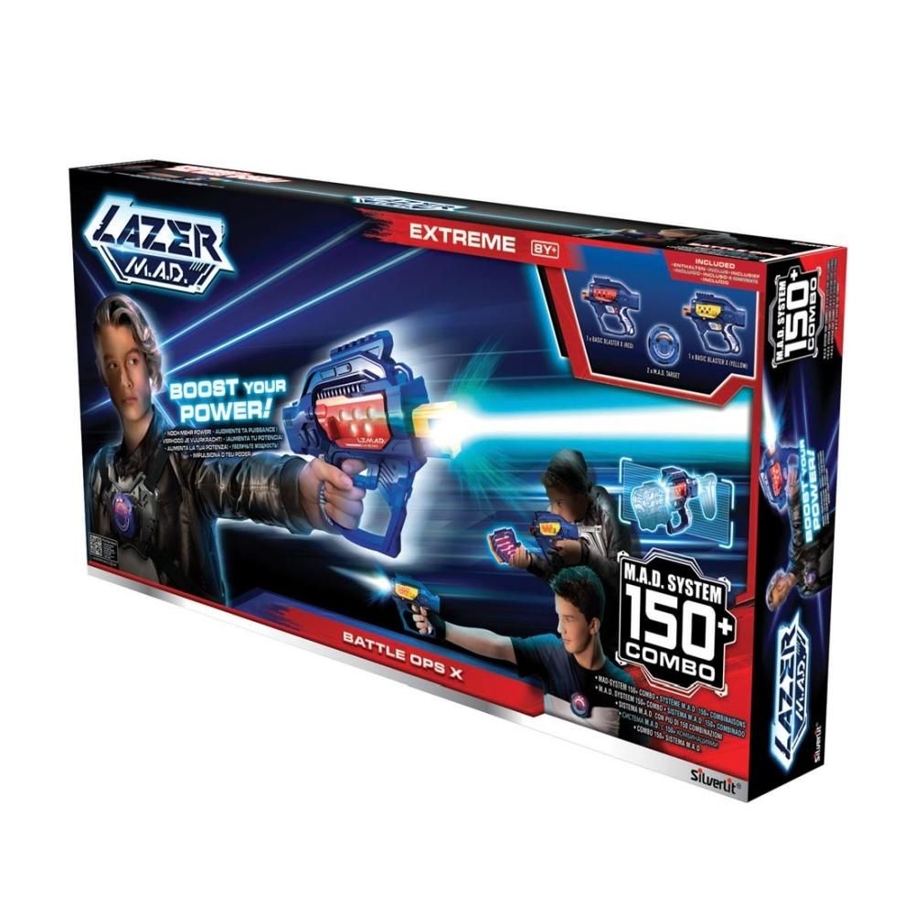 Lazer M.A.D. Battle Ops X sugárvető készlet