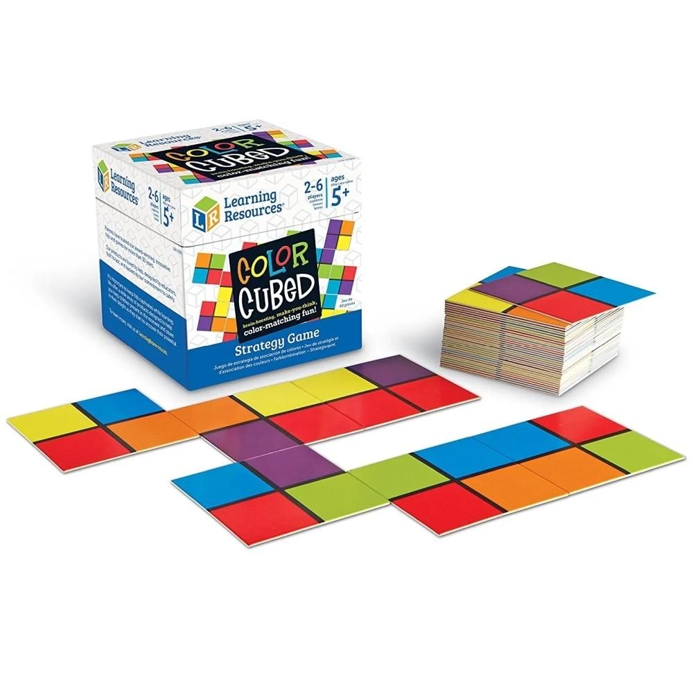 Learning Resources Color Cubed Strategy logikai társasjáték