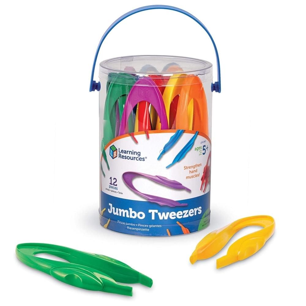 Learning Resources Jumbo Tweezers - Óriás csipesz finommotorika fejlesztő 1 db (többféle)