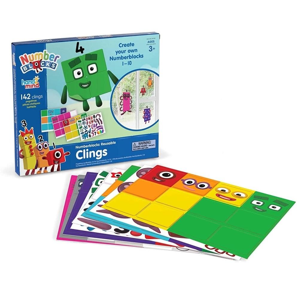 Learning Resources Numberblocks Clings - Számfölde újrafelhasználható matrica készlet