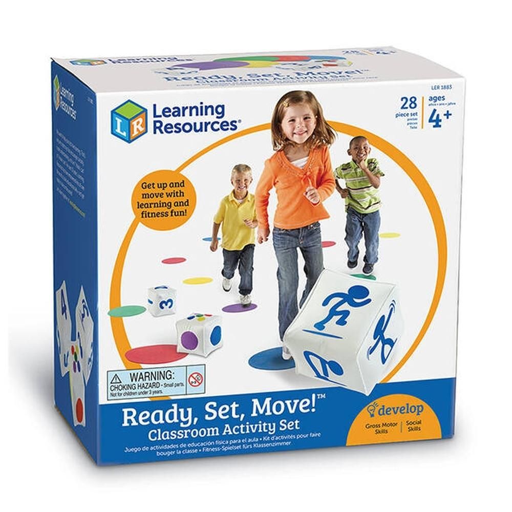Learning Resources Ready, Set, Move! - Vigyázz, Kész, Mozogj! mozgásfejlesztő társasjáték