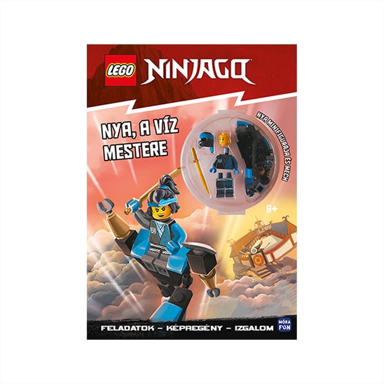 Lego Ninjago - Nya a víz mestere. Foglalkoztatókönyv minifigurával