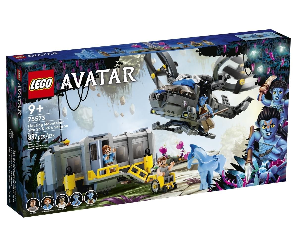 LEGO® Avatar 75573 Lebegő sziklák: 26-os helyszín és RDA Samson