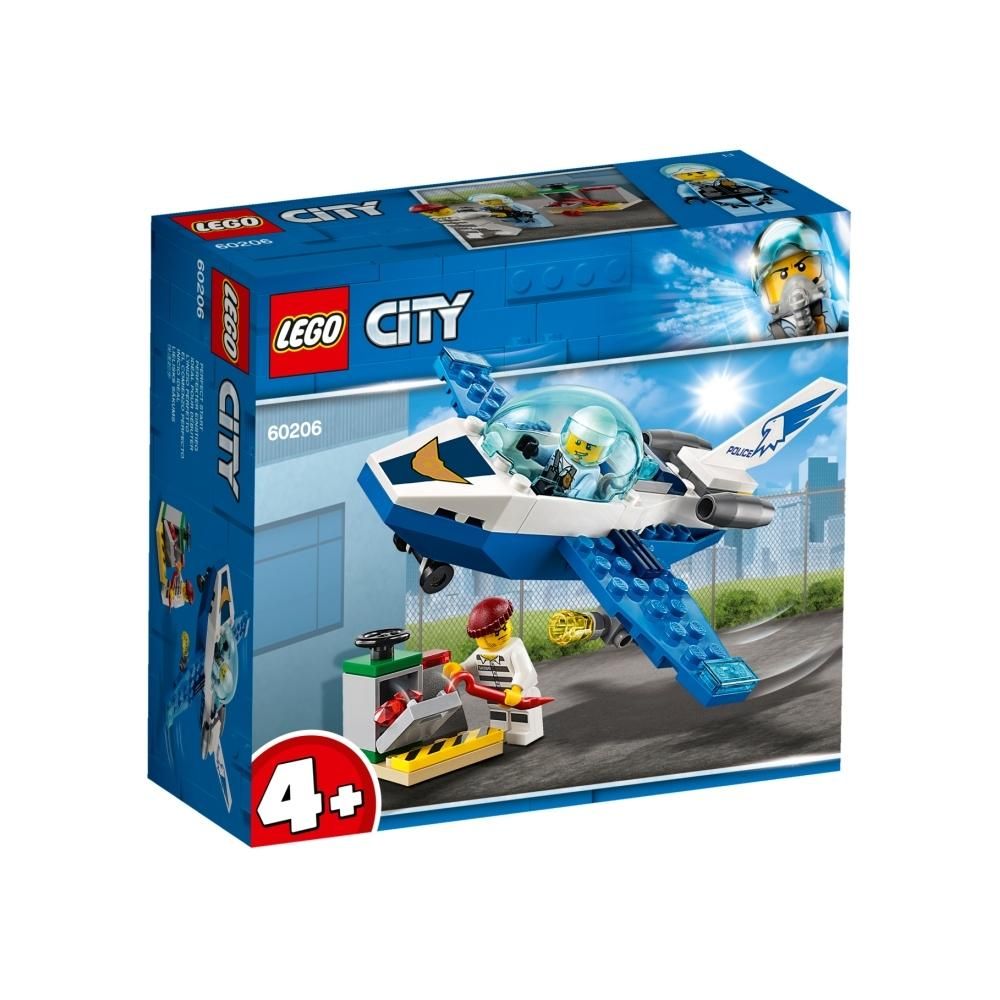 LEGO® City 60206 Légi rendőrségi járőröző repülőgép