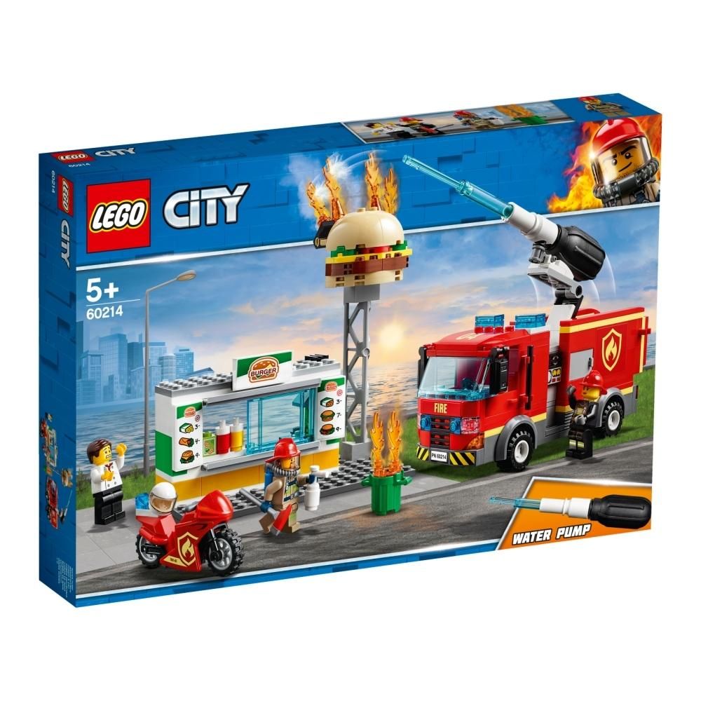 LEGO® City 60214 Tűzoltás a hamburgeresnél