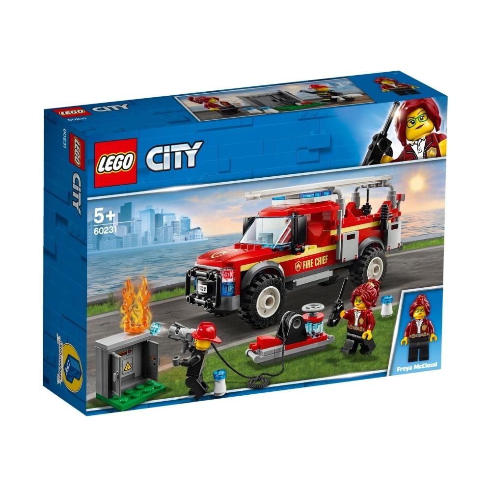 LEGO® City 60231 Tűzoltó-parancsnoki rohamkocsi