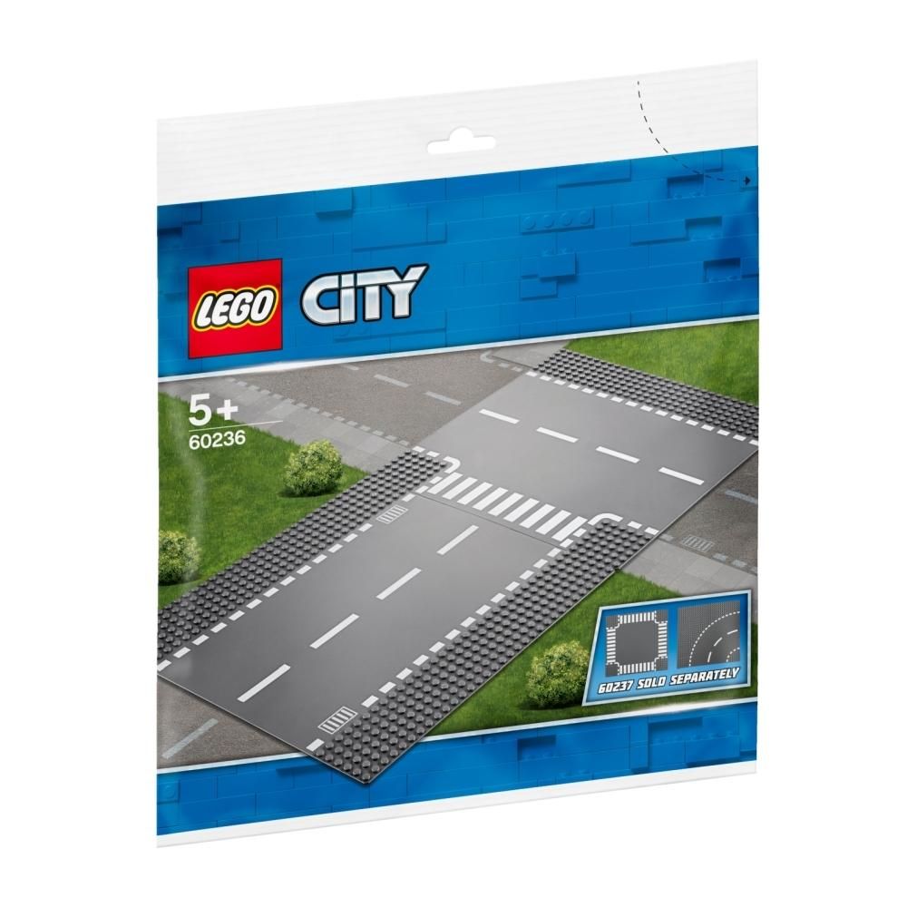 LEGO® City 60236 Egyenes útszakasz és T-elágazás