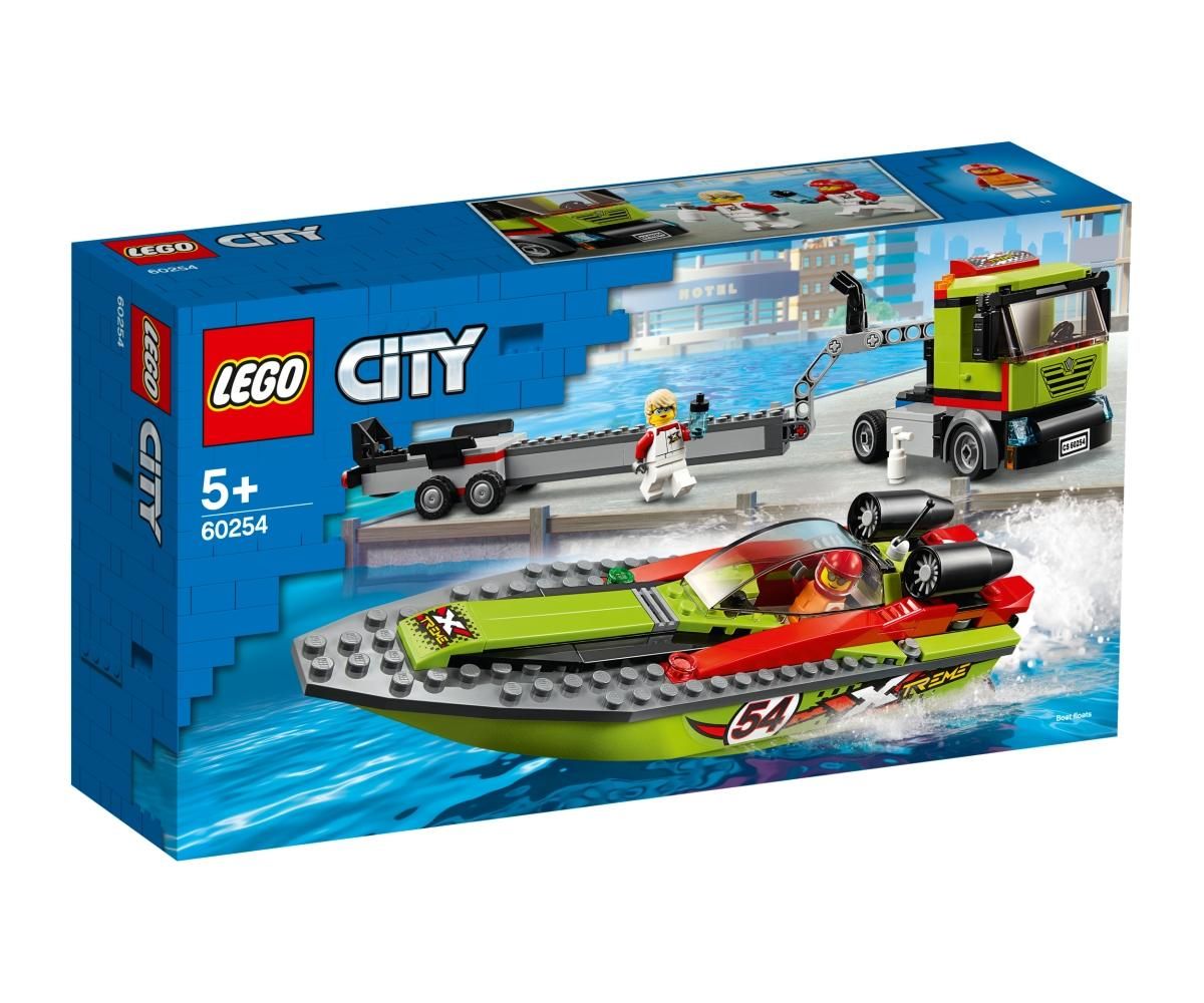 LEGO® City 60254 Versenycsónak szállító