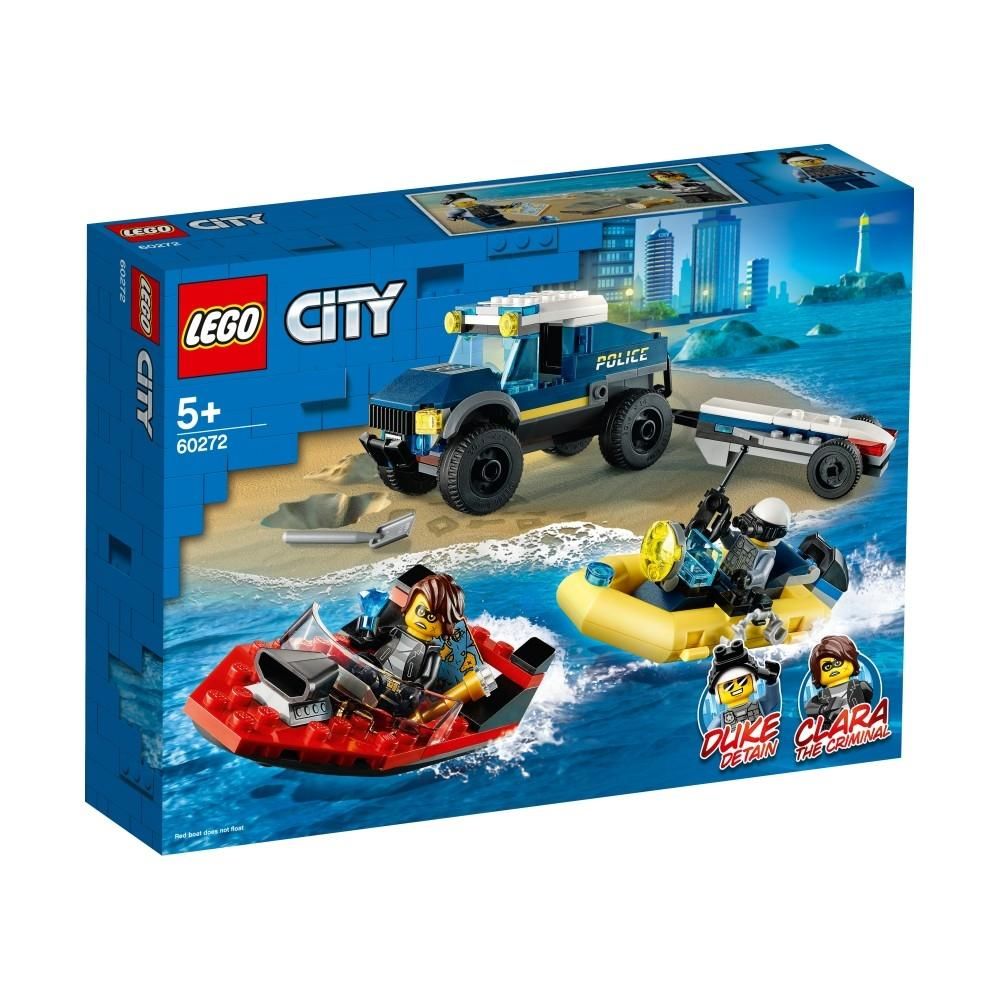 LEGO® City 60272 Elit Rendőrség hajószállító