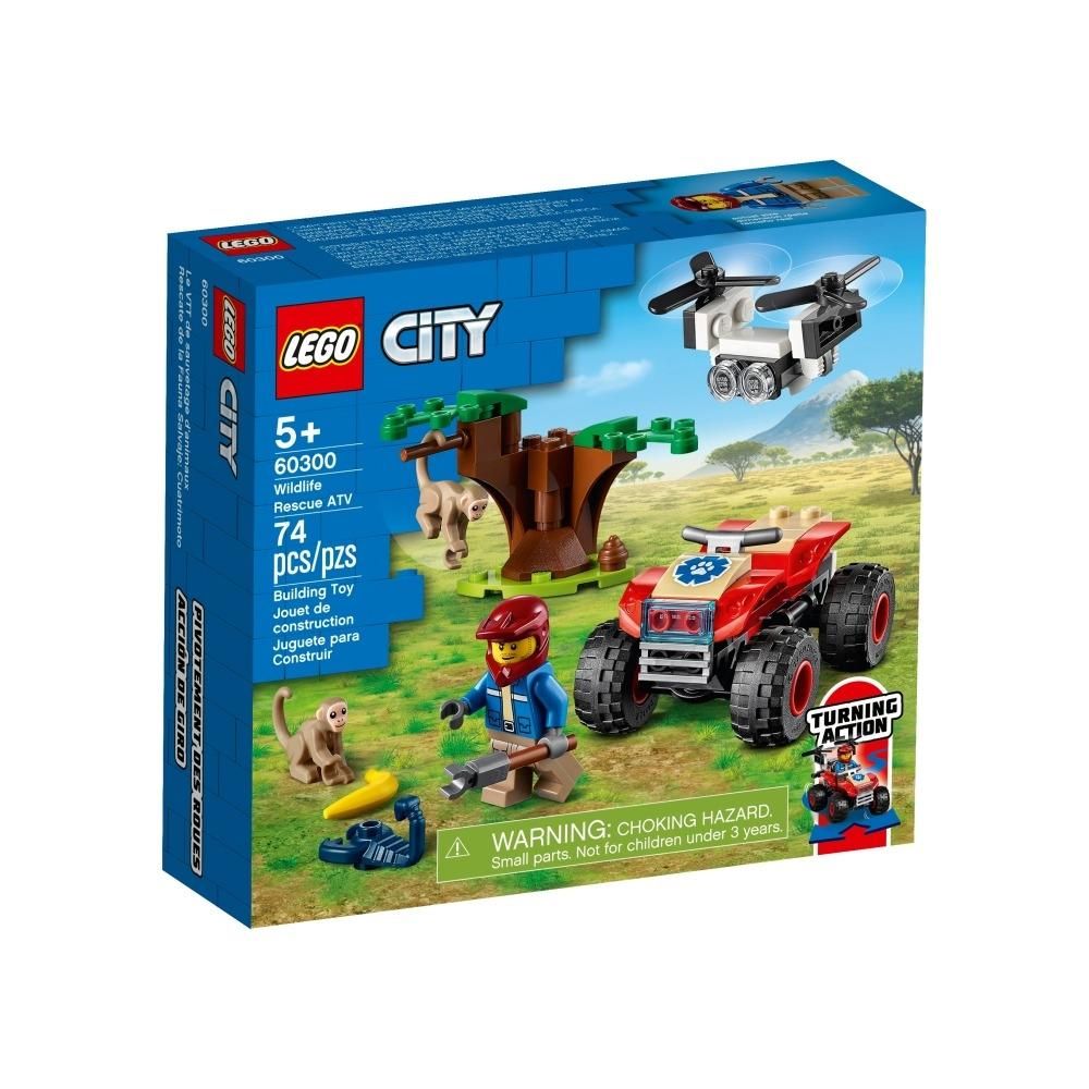 LEGO® City 60300 Vadvilági ATV mentőjármű