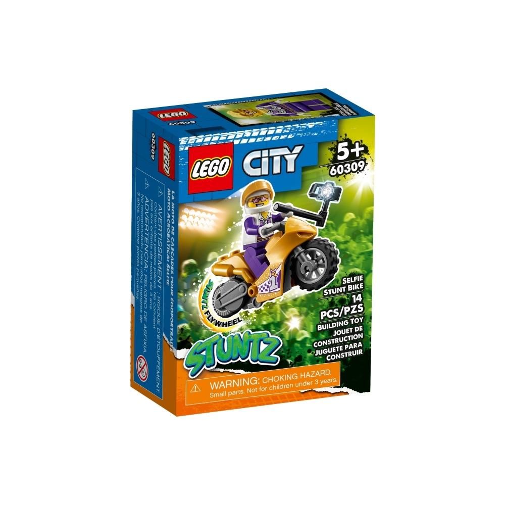LEGO® City 60309 Selfie kaszkadőr motorkerékpár