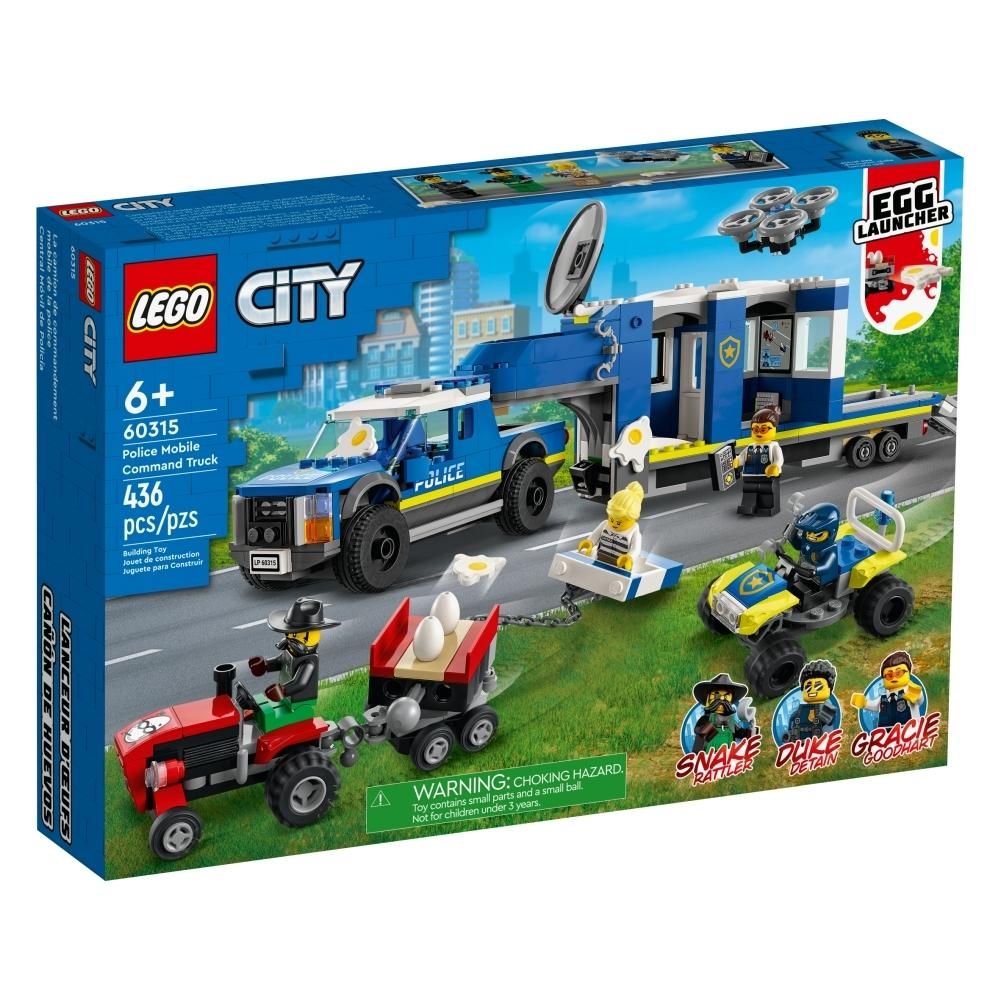 LEGO® City 60315 Rendőrségi mobil parancsnoki kamion