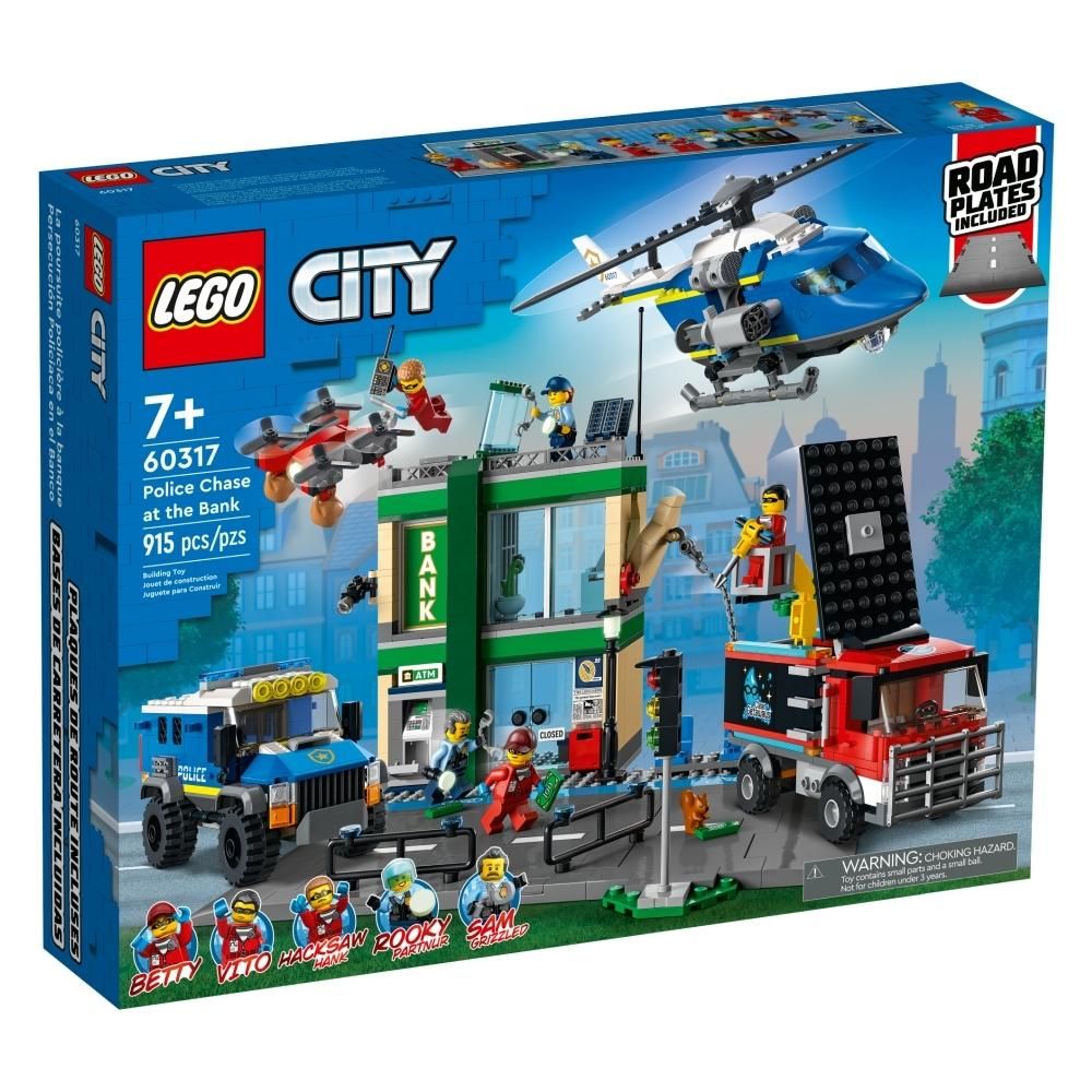 LEGO® City 60317 Rendőrségi üldözés a banknál