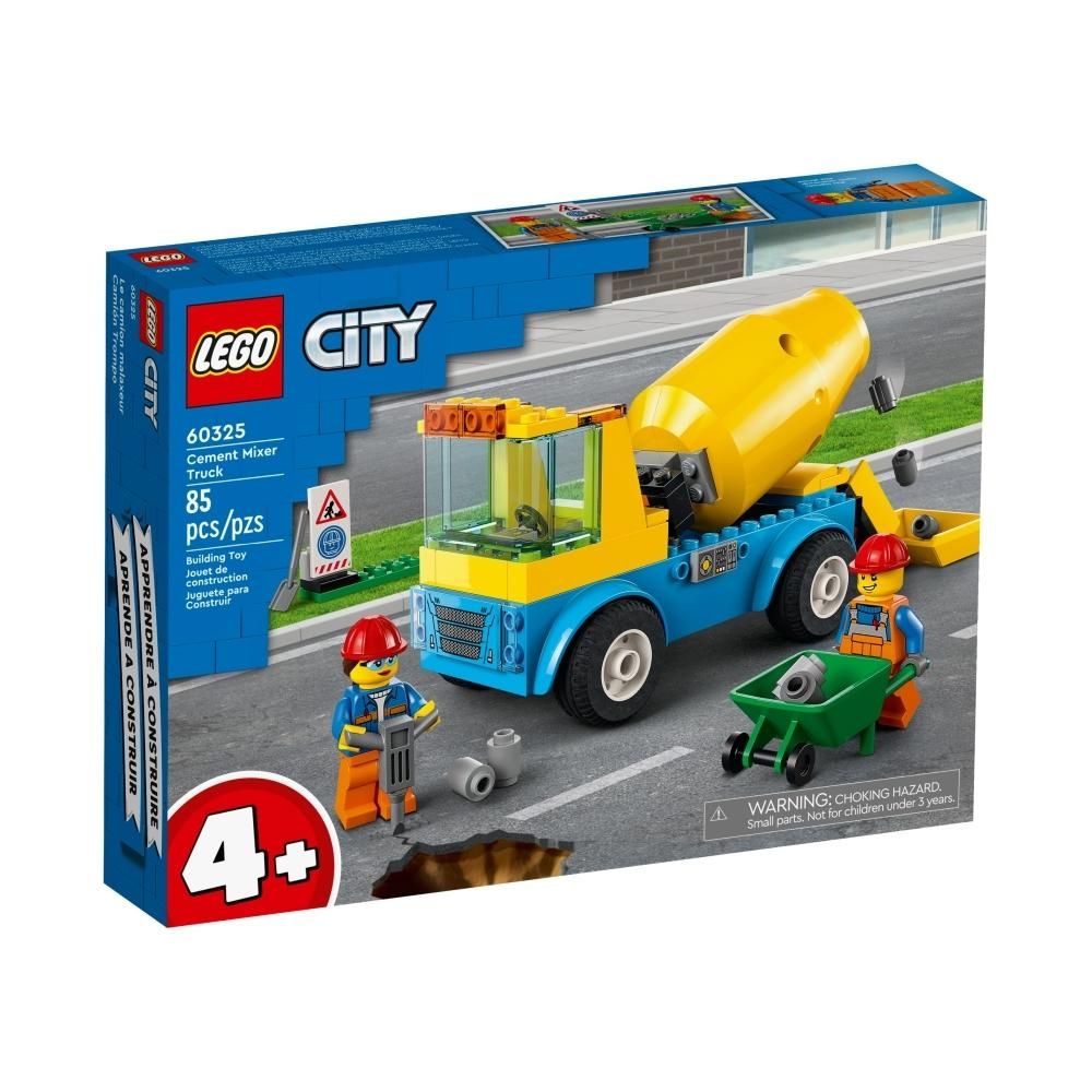 LEGO® City 60325 Betonkeverő teherautó