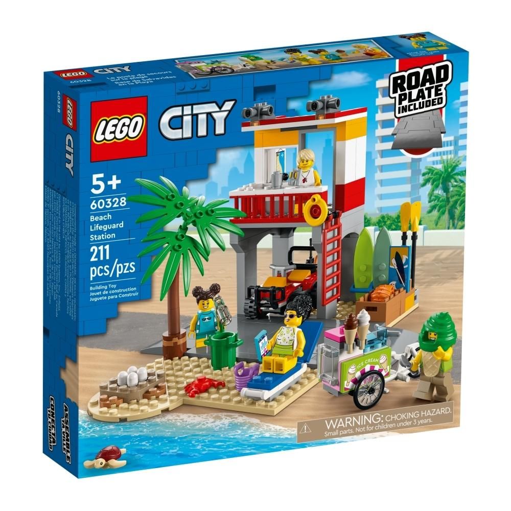 LEGO® City 60328 Tengerparti vízimentő állomás