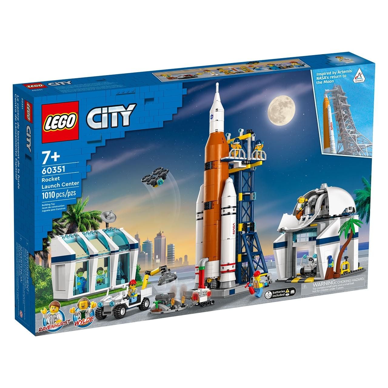 LEGO® City 60351 Rakétakilövő központ