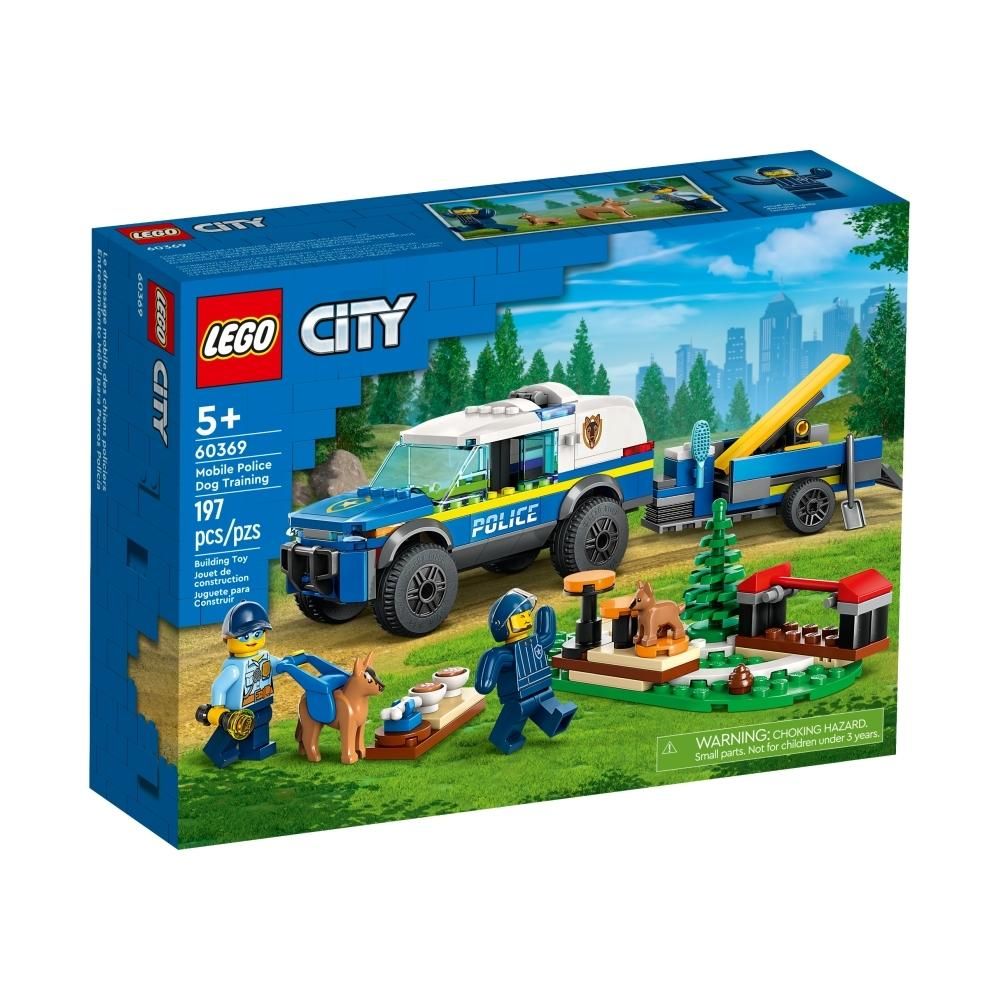 LEGO® City 60369 Rendőrkutya-kiképzés