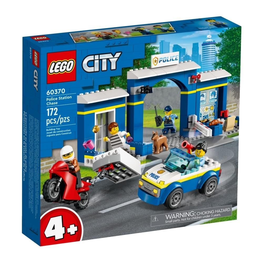 LEGO® City 60370 Hajsza a rendőrkapitányságon