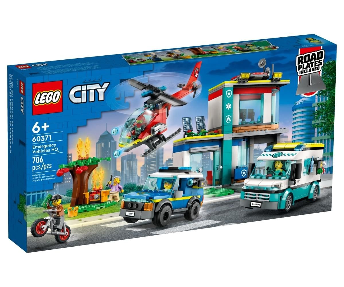 LEGO® City 60371 Mentő járművek központja
