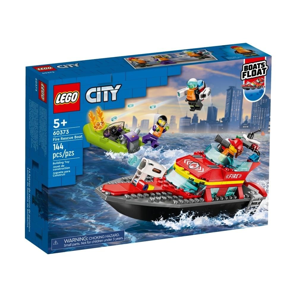 LEGO® City 60373 Tűzoltóhajó