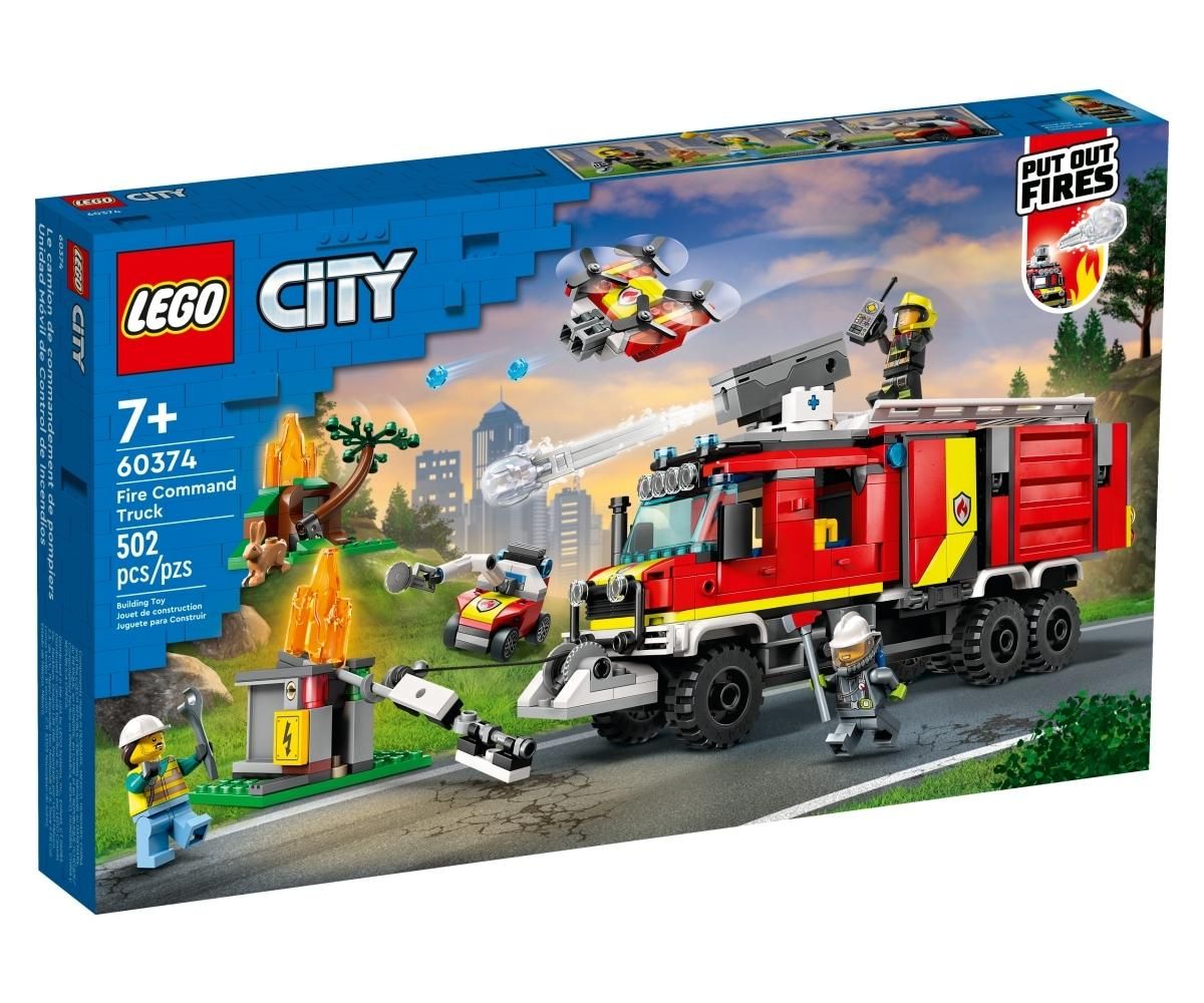 LEGO® City 60374 Tűzvédelmi teherautó