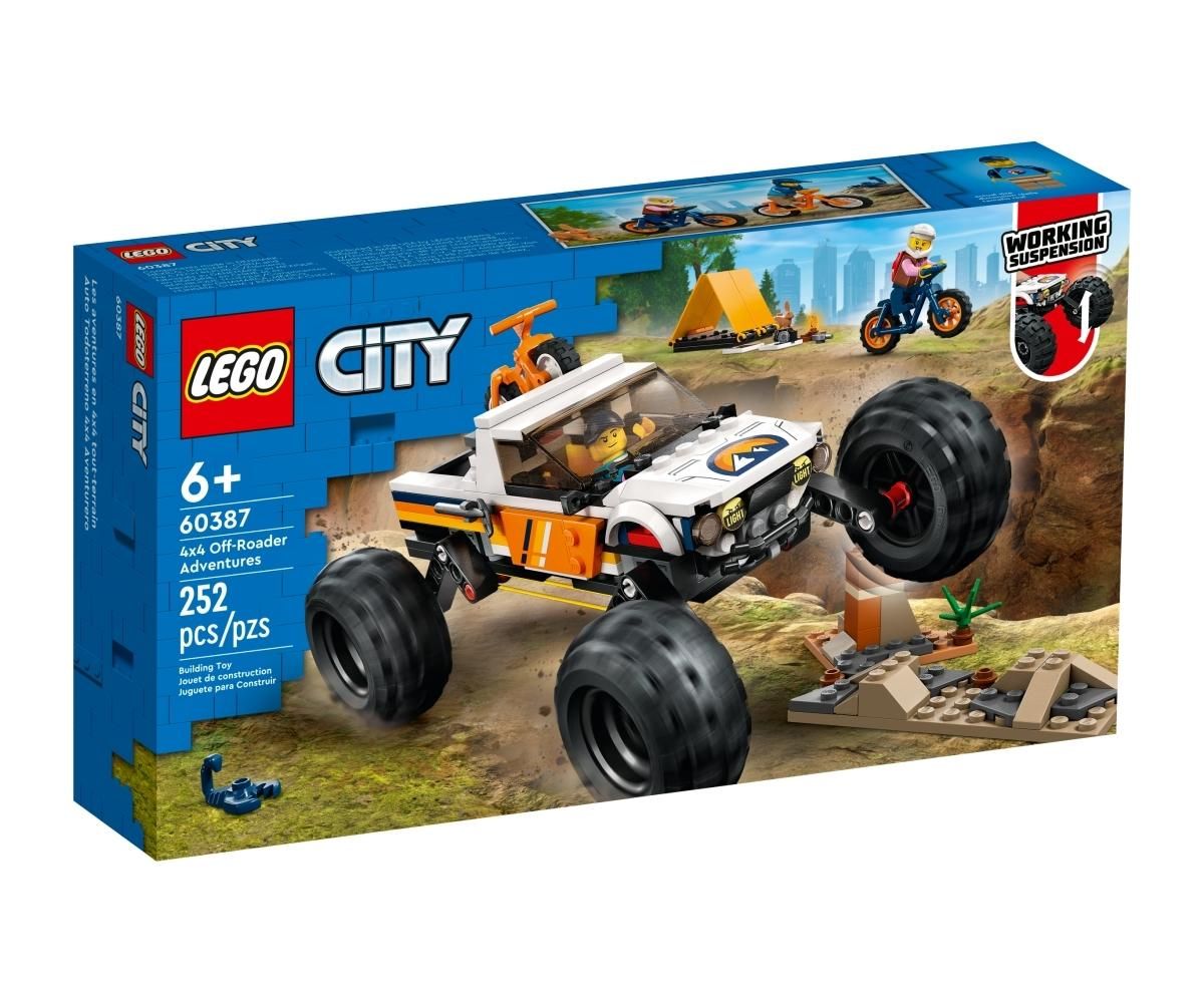 LEGO® City 60387 4x4-es terepjáró kalandok