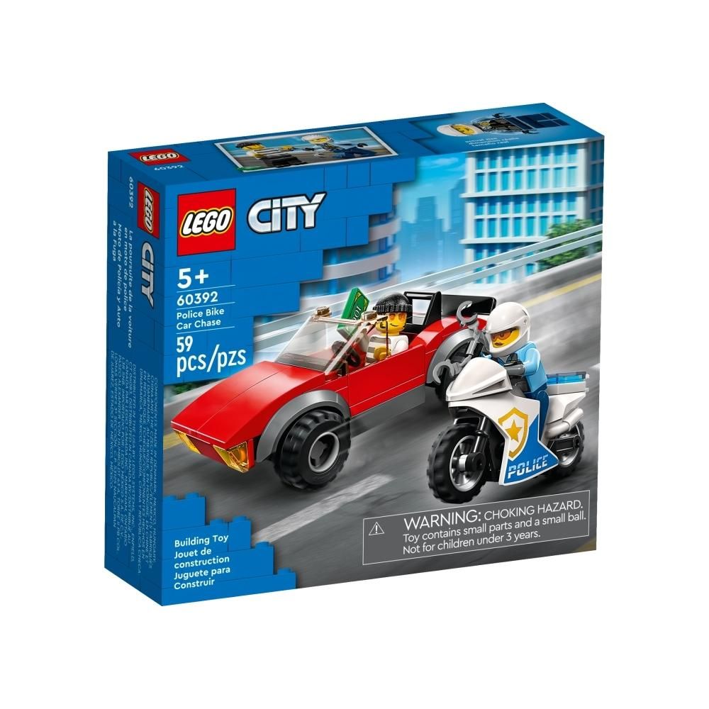 LEGO® City 60392 Rendőrségi motoros autós üldözés