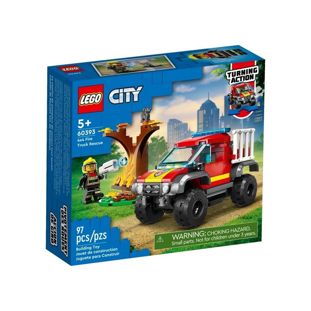 LEGO® City 60393 4x4 Tűzoltóautós mentés