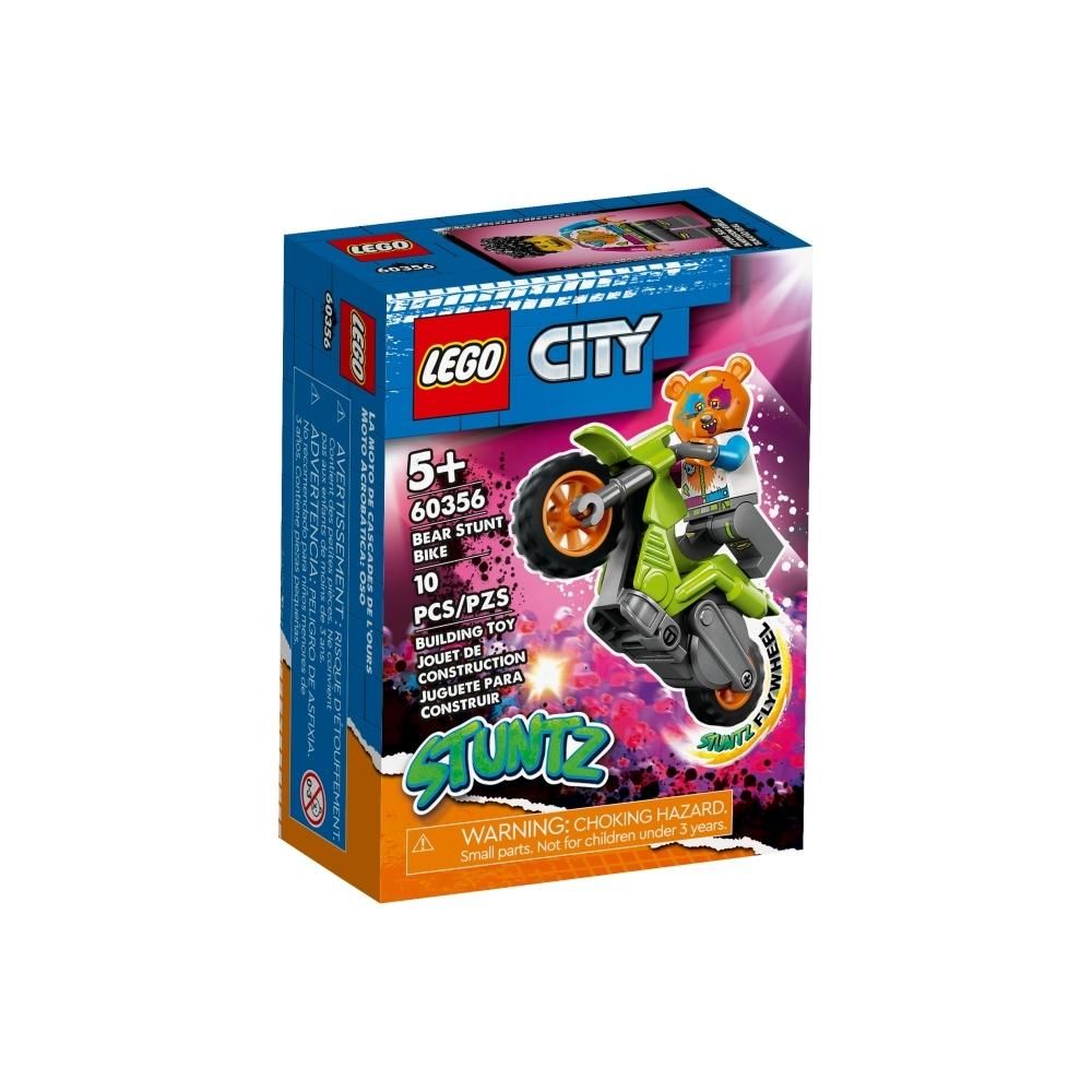 LEGO® City Stuntz 60356 Medve kaszkadőr motorkerékpár
