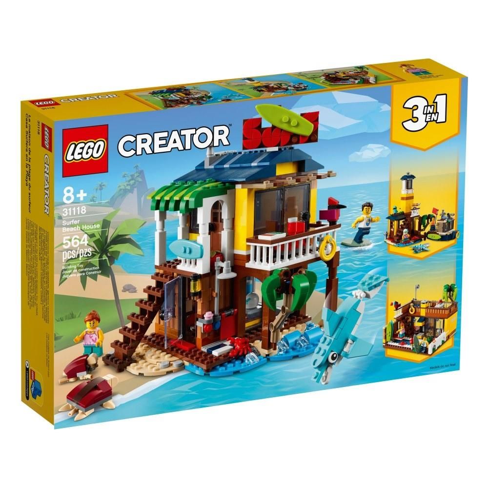 LEGO® Creator 31118 Tengerparti ház szörfösöknek