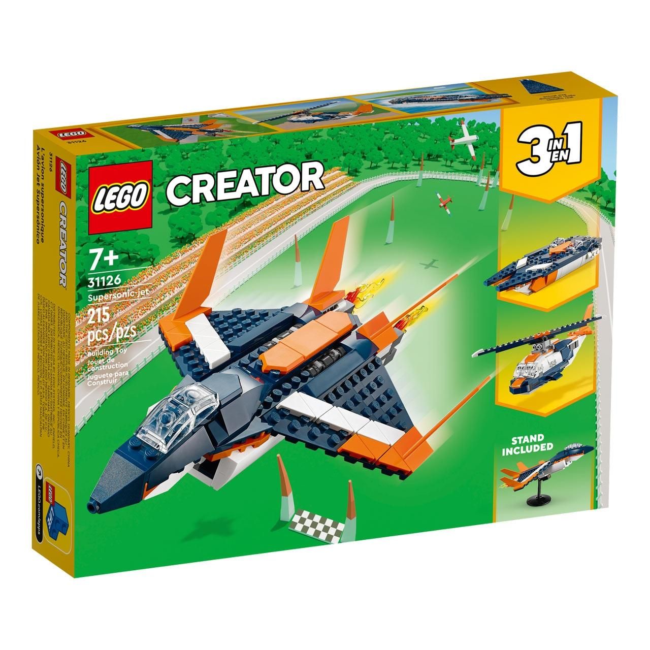 LEGO® Creator 31126 Szuperszonikus repülőgép