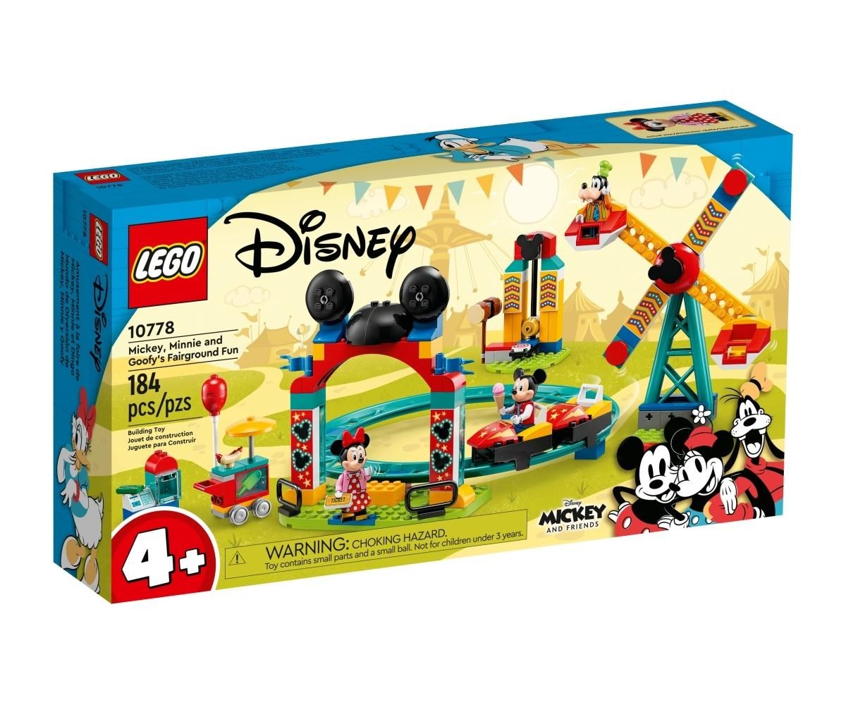 LEGO® Disney 10778 Mickey, Minnie és Goofy vidámparki szórakozása
