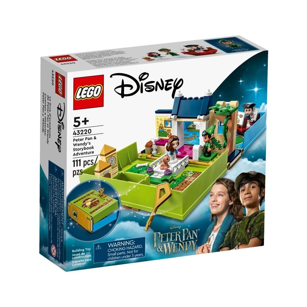 LEGO® Disney 43220 Pán Péter és Wendy mesebeli kalandja