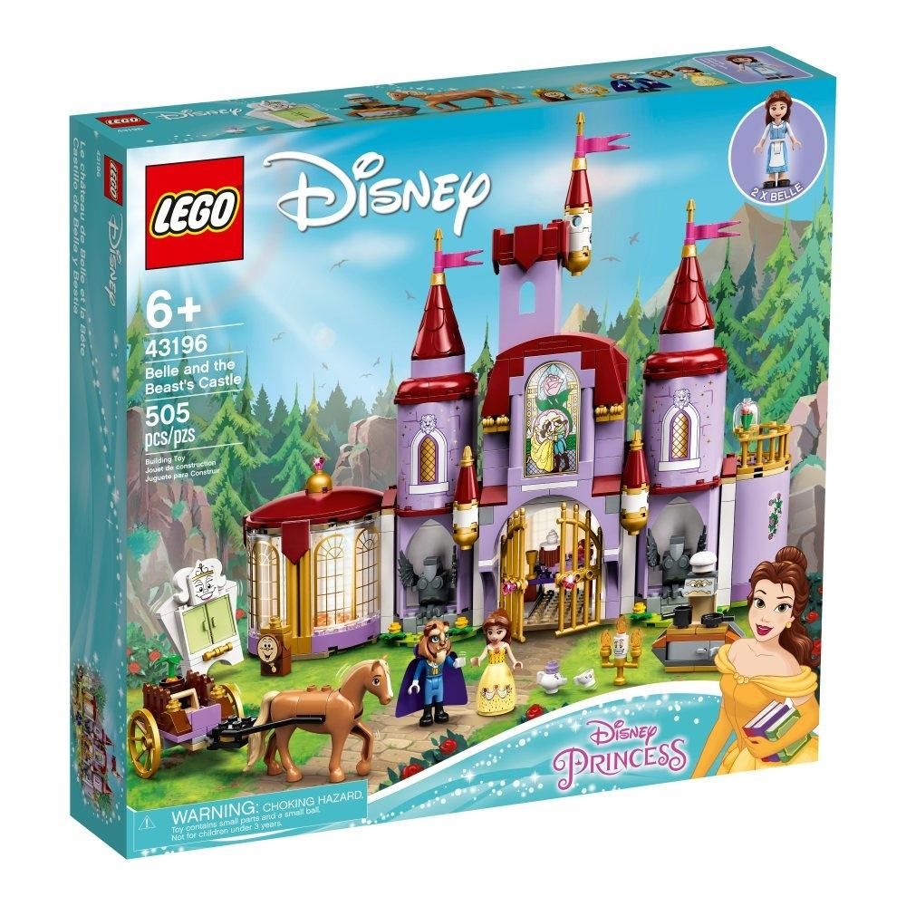 LEGO® Disney Princess 43196 Belle és a Szörnyeteg kastélya