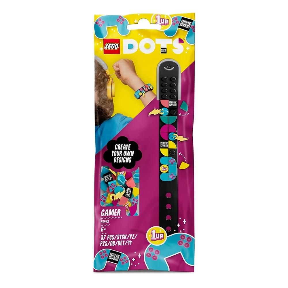 LEGO® DOTS 41943 Gamer karkötő kiegészítőkkel