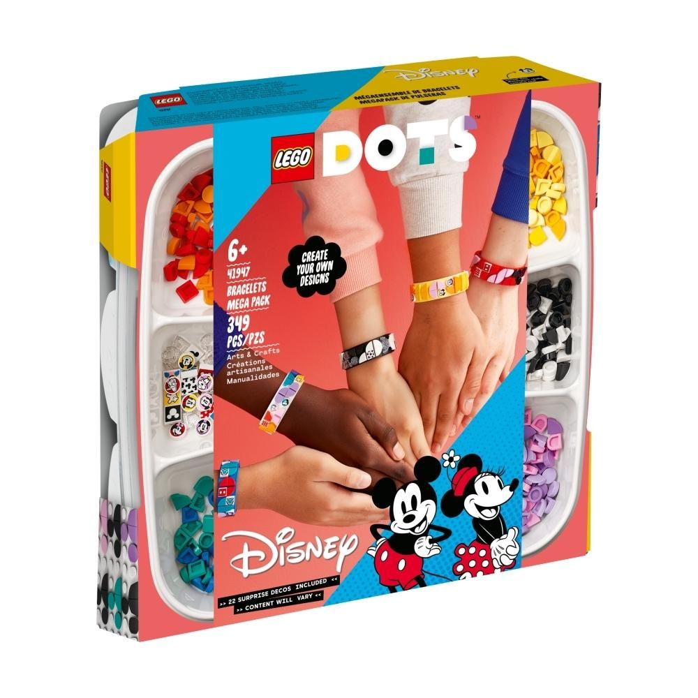 LEGO® DOTS 41947 Mickey és barátai karkötők óriáscsomag