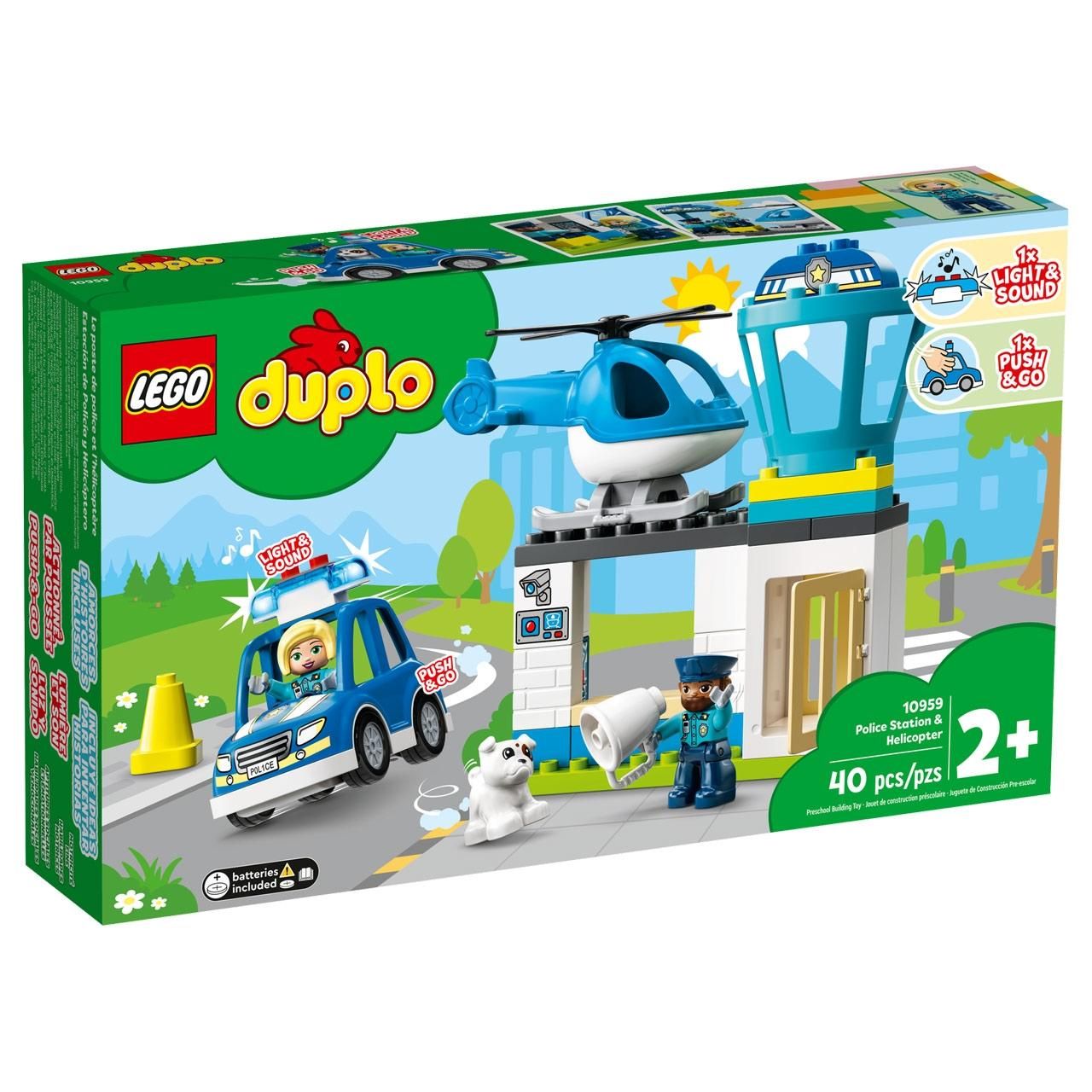 LEGO® DUPLO 10959 Rendőrkapitányság és helikopter