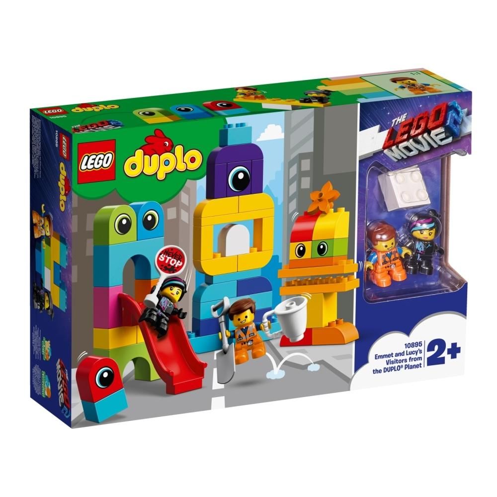 LEGO® DUPLO® 10895 Emmet és Lucy látogatói a DUPLO® bolygóról
