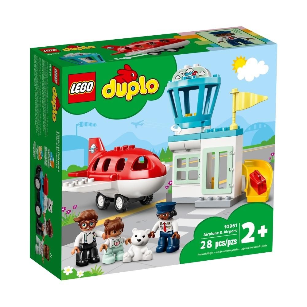 LEGO® DUPLO® 10961 Repülőgép és repülőtér