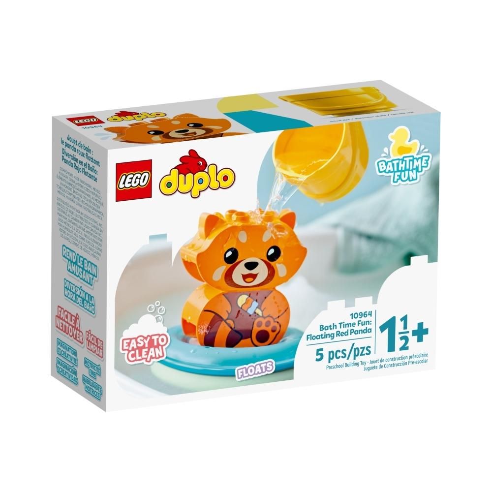 LEGO® DUPLO® 10964 Vidám fürdetéshez: úszó vörös panda